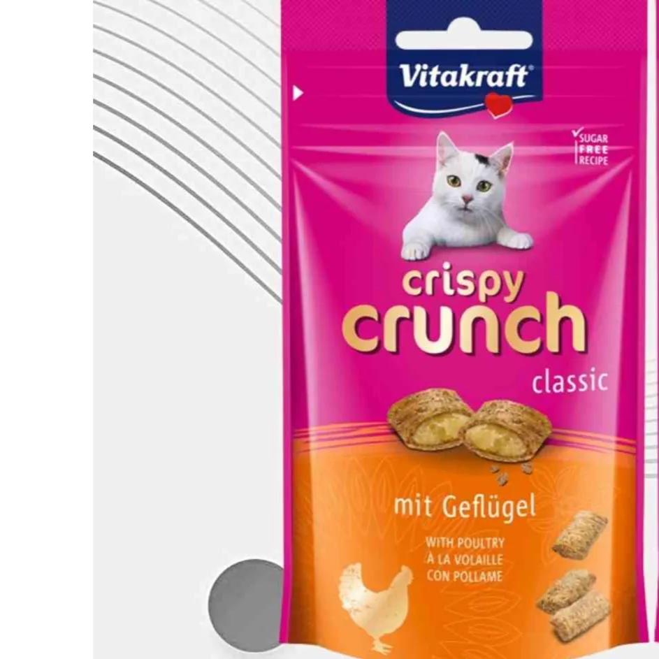 Vitakraft Cat Treat Crispy Crunch Classic With Poultry (Chicken)60g