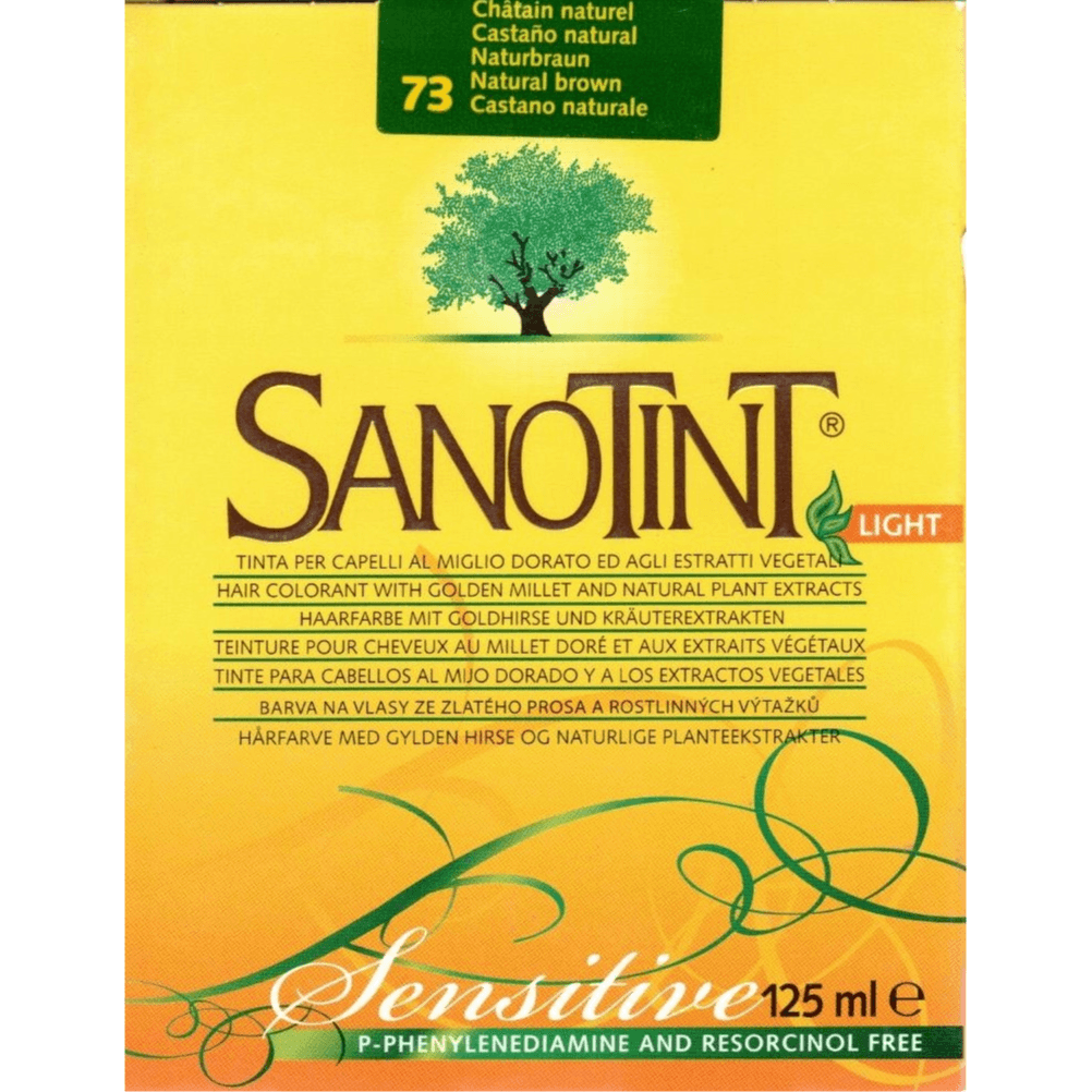 Sanotint Light Hair Color 73 Natural Brown 125ml