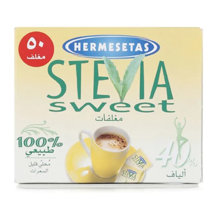 Hermesetas Stevia Sweet 50 Sachets