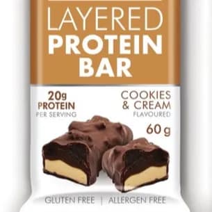 Youyhful Living - Protein Layered Bar Cookies & Cream