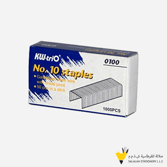 Kw Trio Stapler Pins No 10