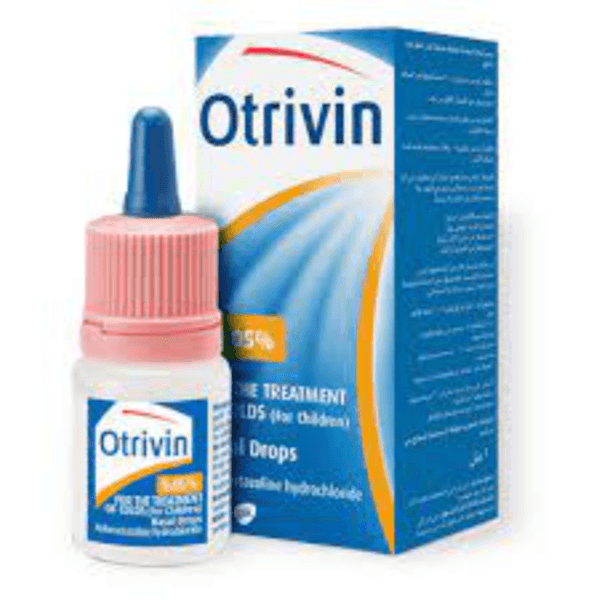 Otrivin 0.05% Nasal Drops Children 10Ml