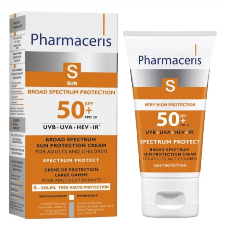 Pharmaceris S Broad Spectrum Sun Protection Cream SPF50+ 50ml