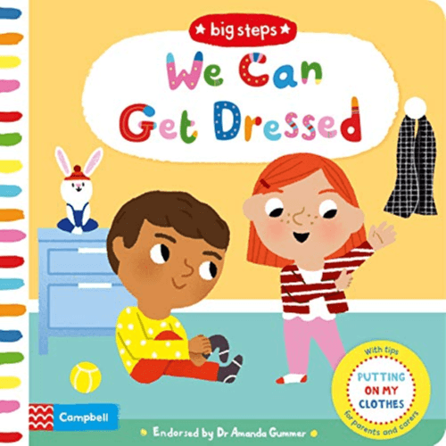 004014 We Can Get Dressed: Putting on My Clothes (Board Book) Illustrated by Cocklico, Marion