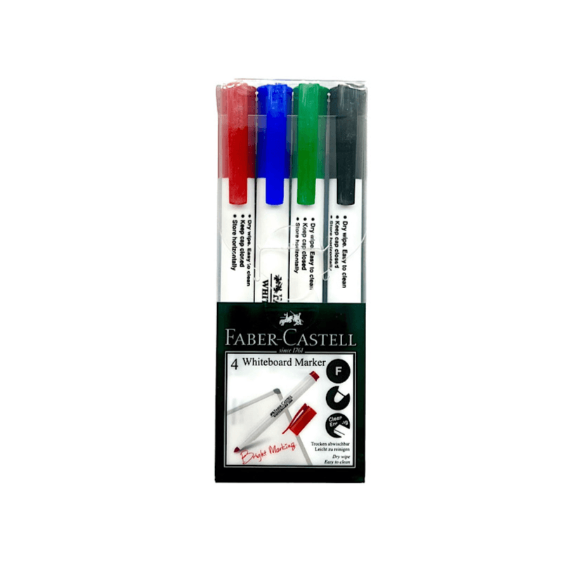 Faber-castell 4 Whiteboard Markers 4 Colors - 156