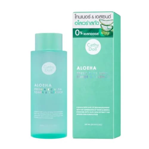 Cathy Doll Aloeha Fresh Aloe Vera Toner & Essence 300Ml