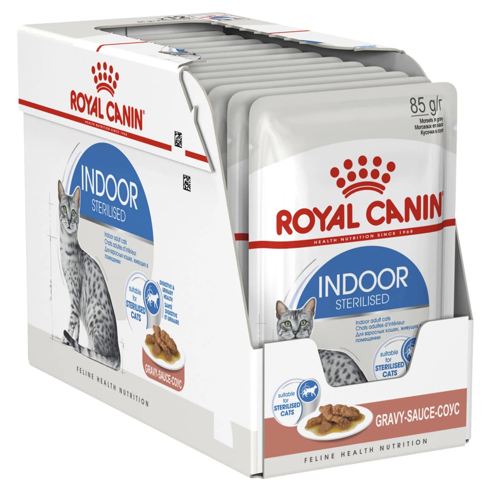 Royal Canin Cat Wet Food Indoor Sterilised Gravy 85gm