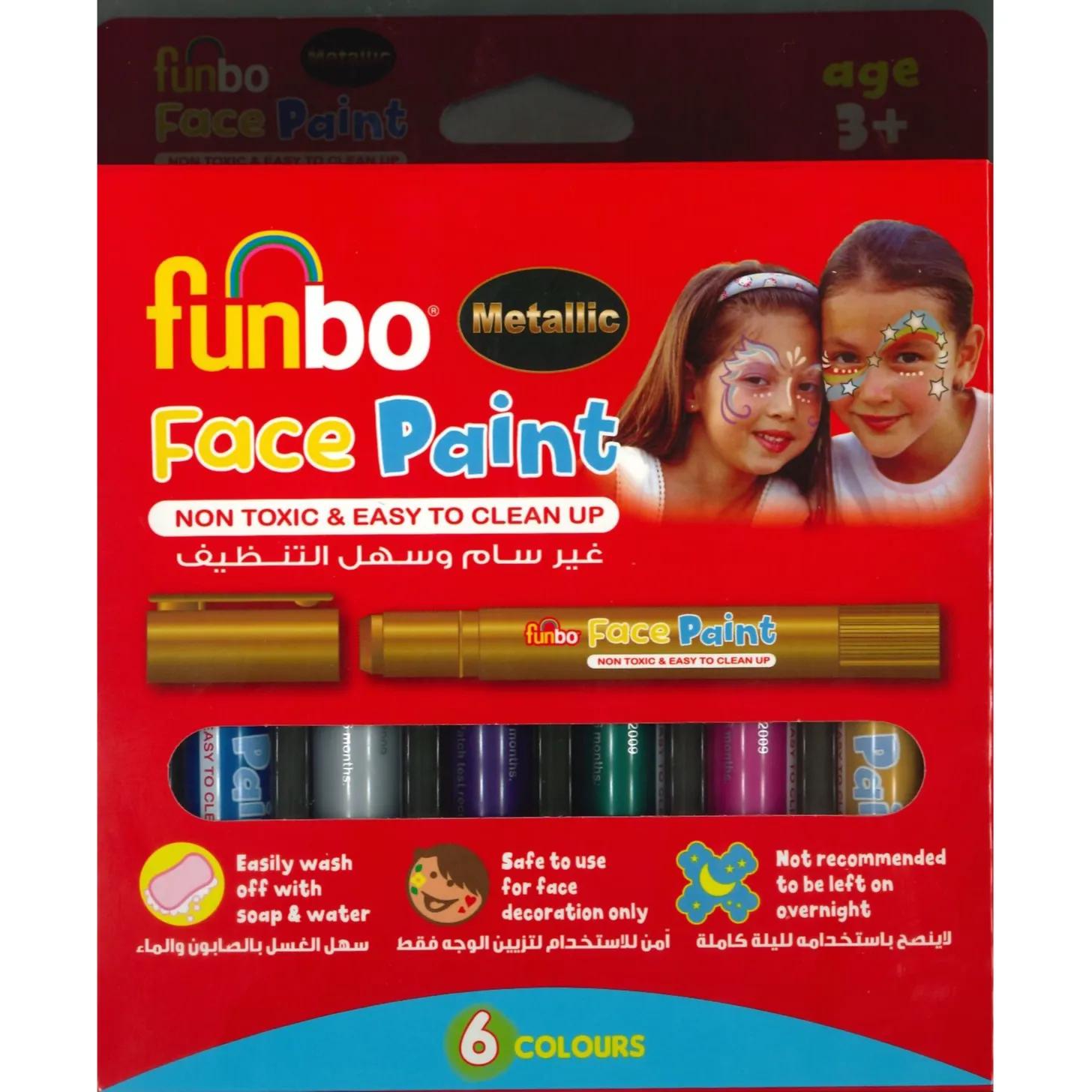 Funbo Face Paint *6 Metalic