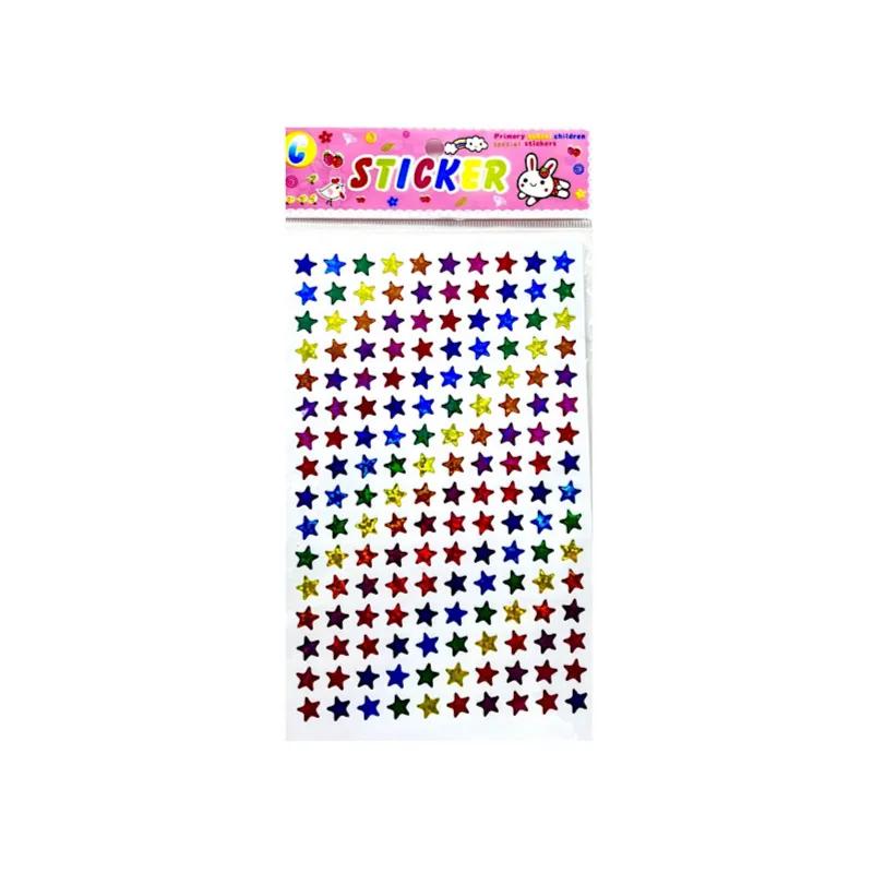 Small 10sheets Star Stickers - 3286