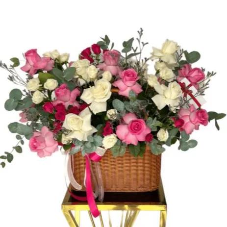 Basket Flower Arrangement 1