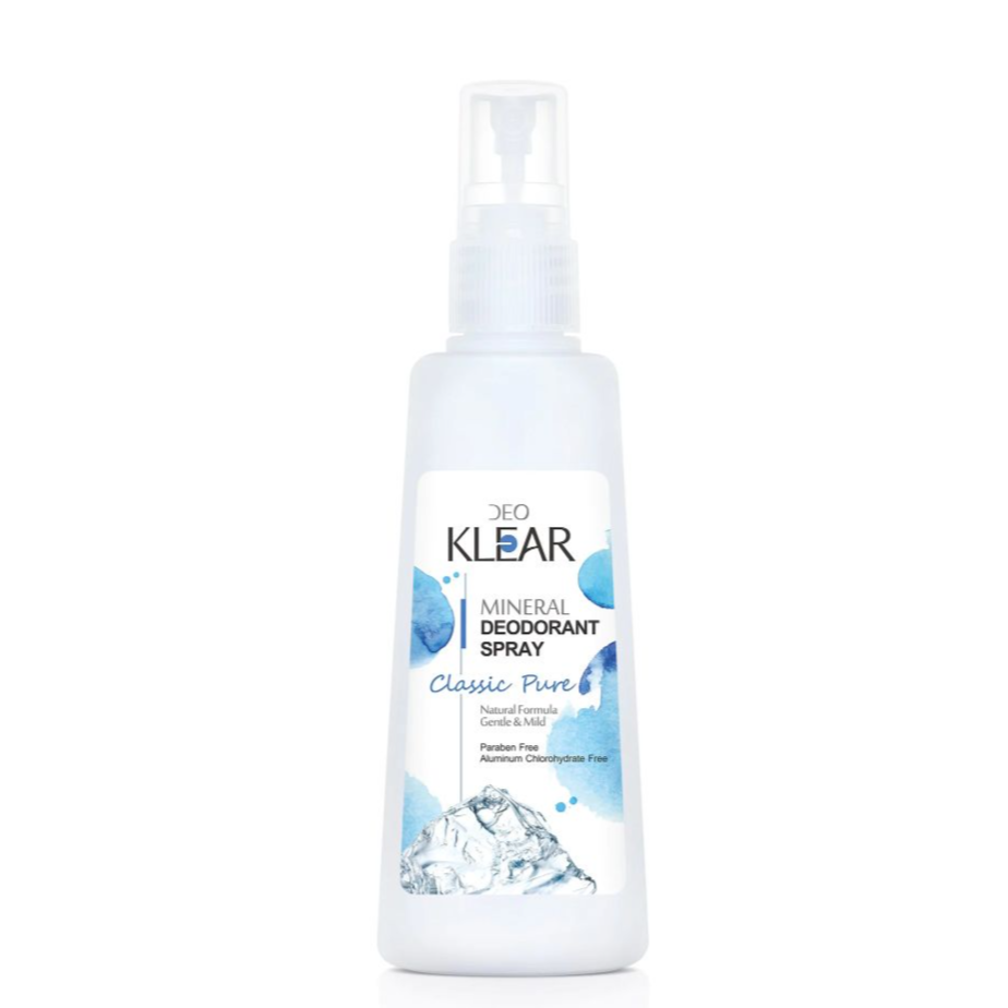 Deo Klear Mineral Deodorant Spray Classic Pure 100ml