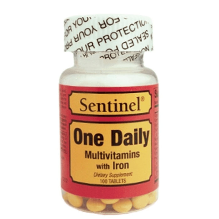 Sentinel One Daily (Multivitamins with Iron)100's