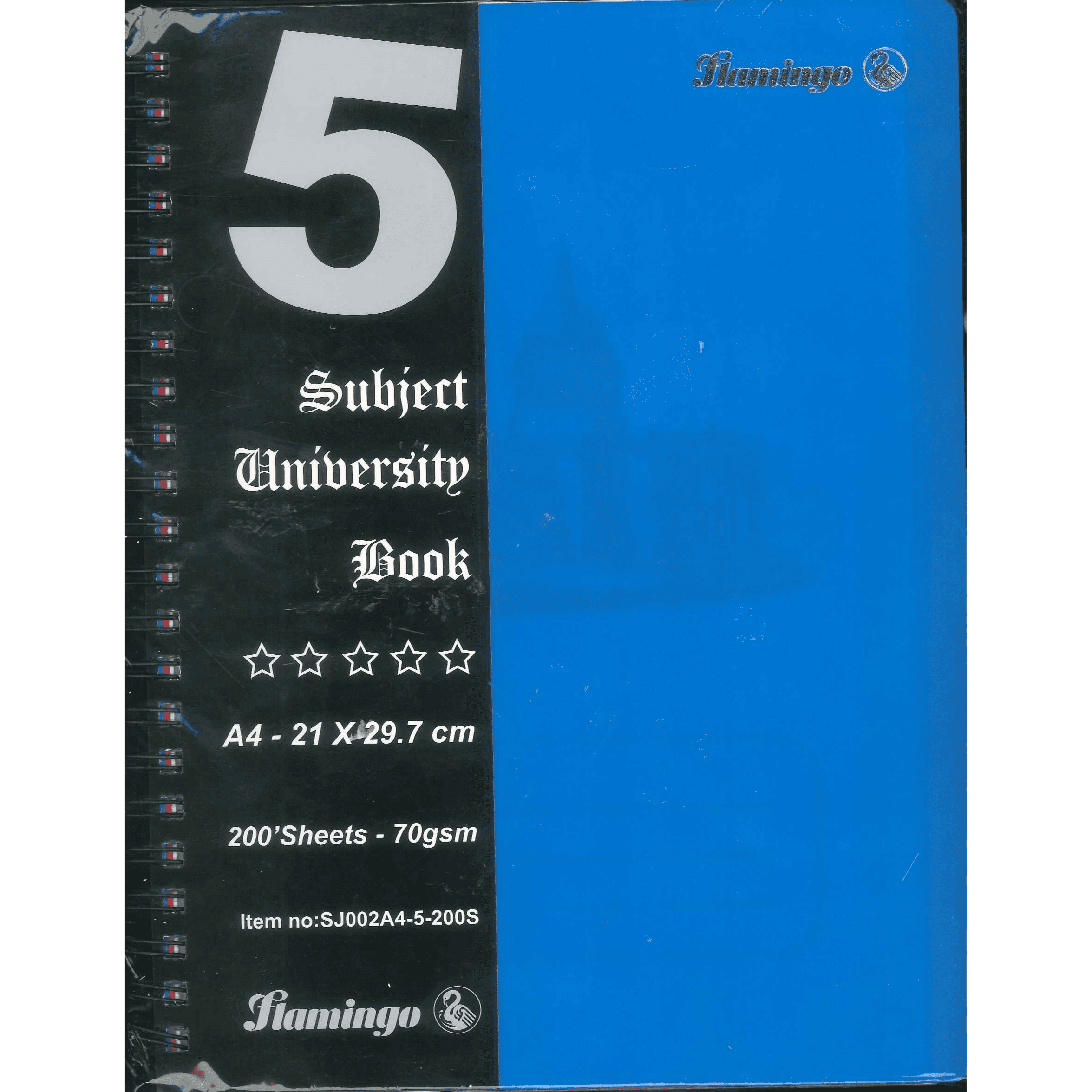 5 Subject Book 200 Sheets