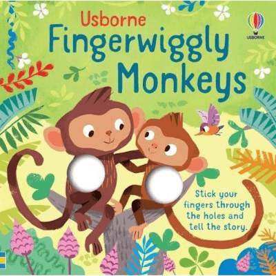 995566 Fingerwiggly Monkeys (Board Book) By Brooks, Felicity