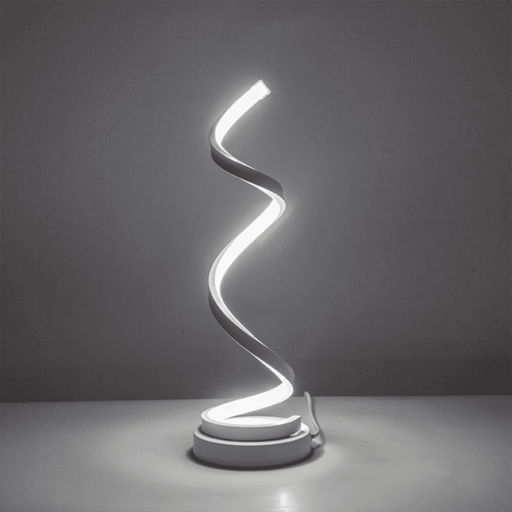 Modern Dimmable Curved LED Table Lamp