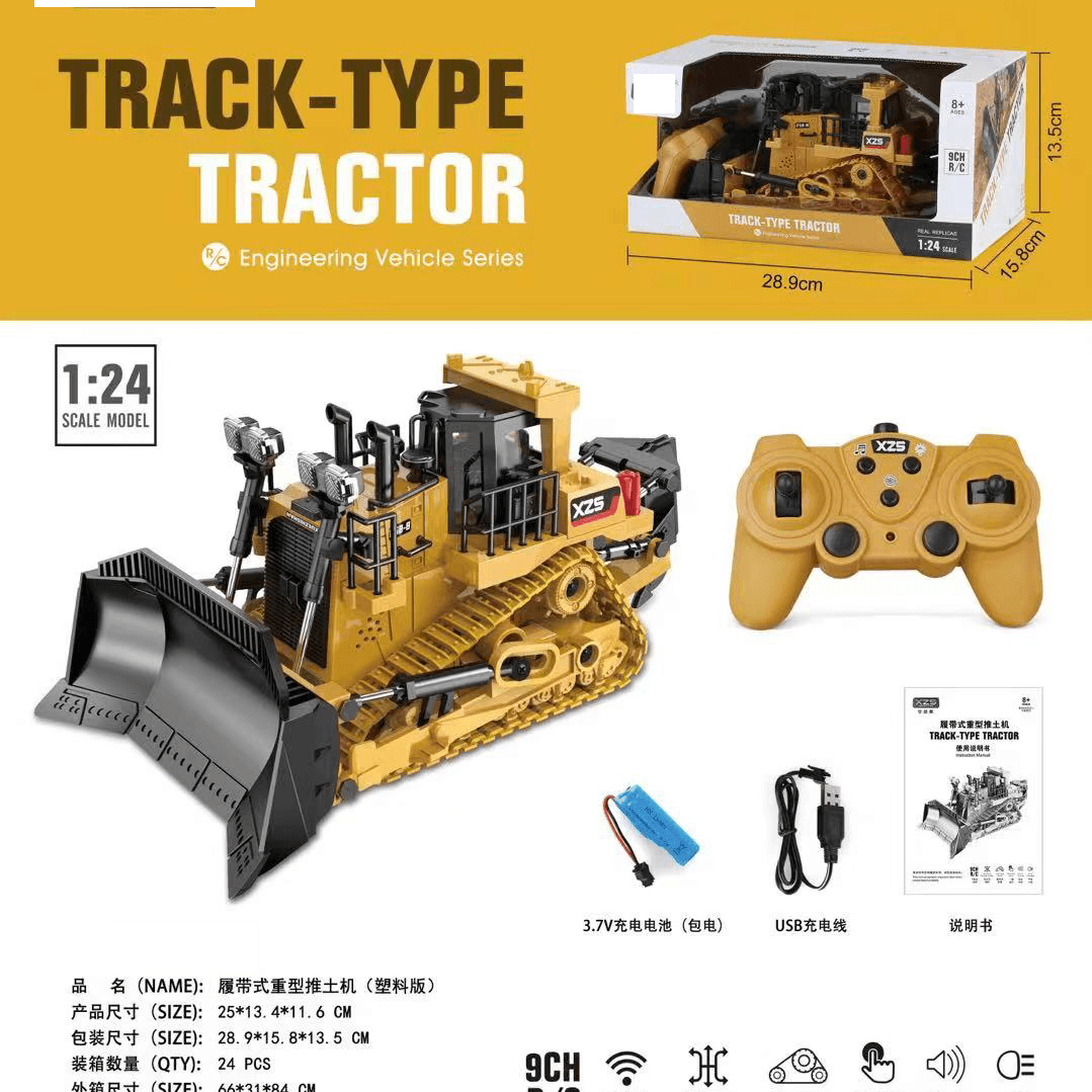 9ch Rc Plastic Truck Bc1030