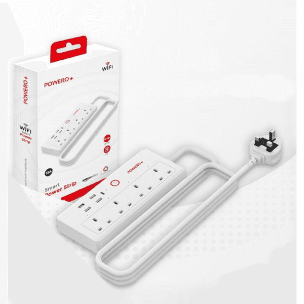 Power+ Smart Power Strip With 20W PD White