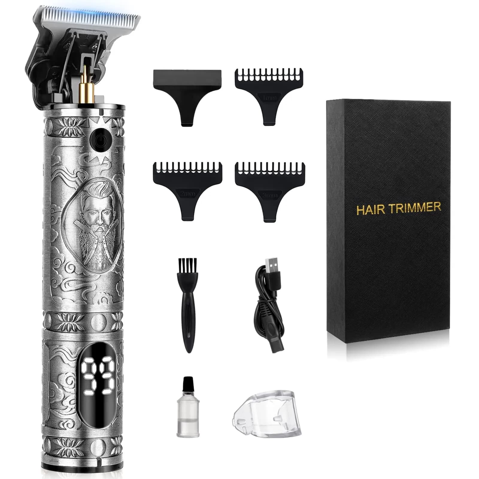 Resuxi Silver Hair Clipper Jm-700al