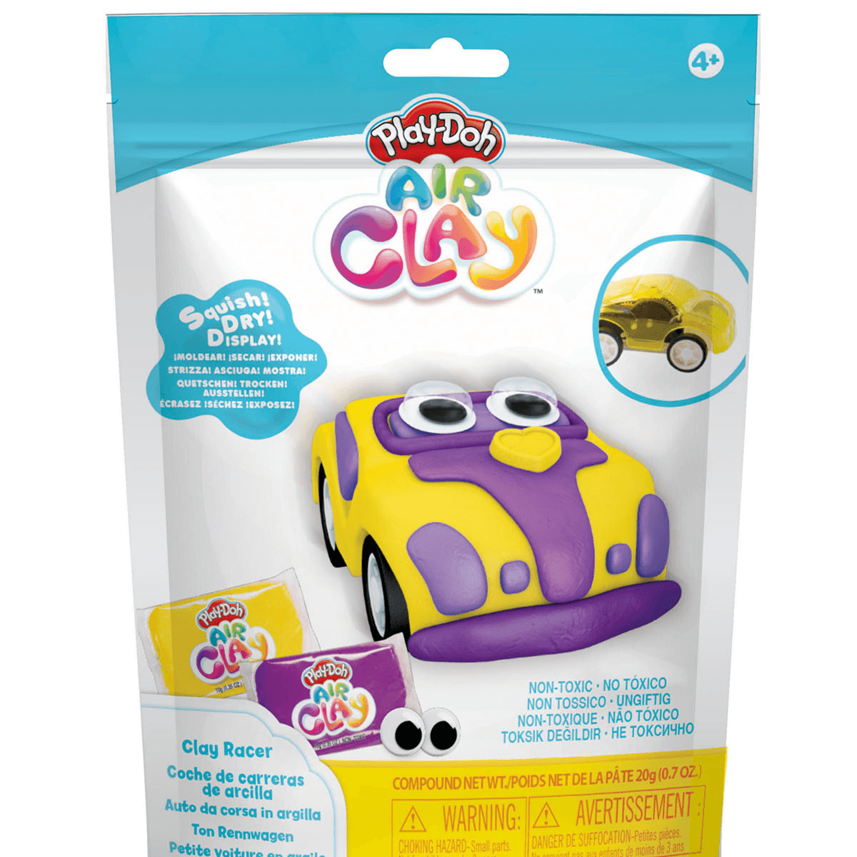 Play-doh Air Clay Racer ( Yellow )