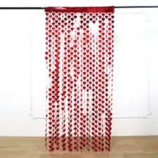 Red Heart Curtain Foil