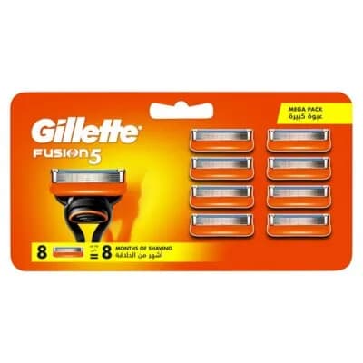 Gillette Fusion 8 Cart Mega Pack