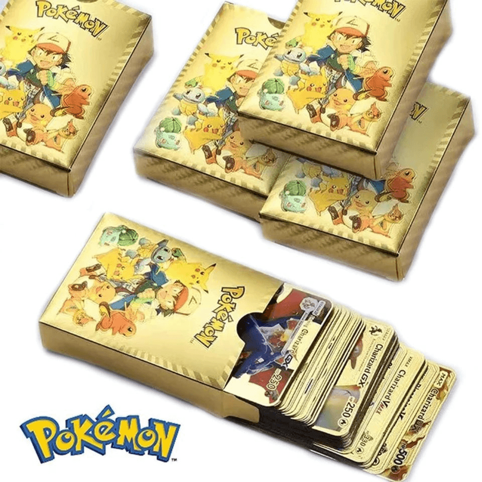 Pokemon Card Gold 55 Pieces