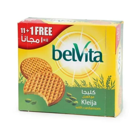 Belvita Kleija Biscuits with Cardamom 12 x 62g