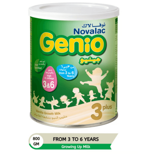 NOVALAC GENIO 3 PLUS VANILLA 800 GM