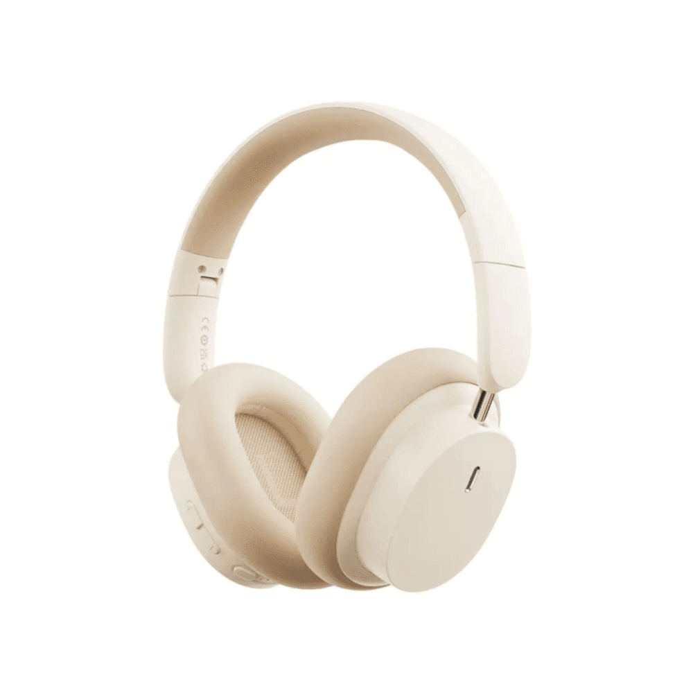 BASEUS Bowie D05 Wireless Headphones – Creamy-white