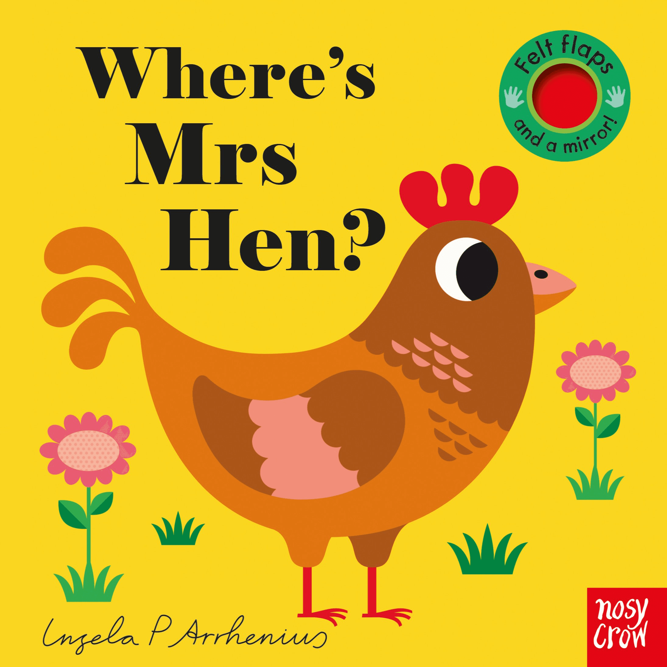 637963 Where's Mrs Hen? (Board Book) Illustrated By Arrhenius, Ingela