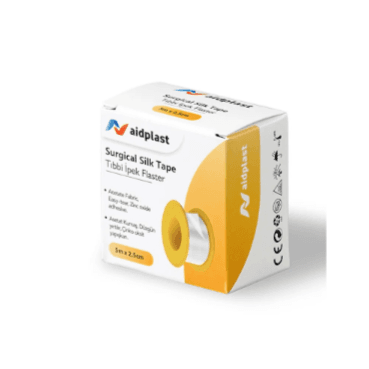 Aidplast Surgical Silk Tape 5m x 2.5cm