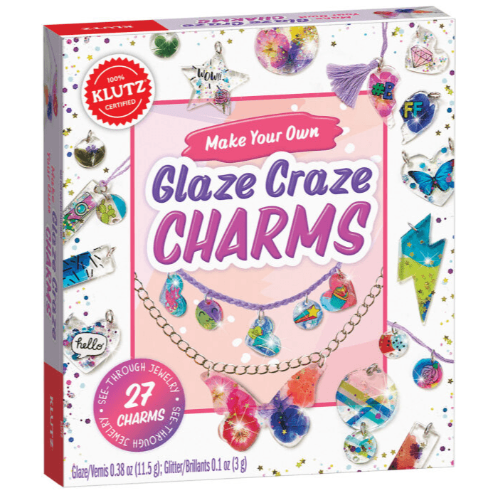 566147 Make Your Own Glaze Craze Charms (Mixed media product / Mixed Media, Contains 1 Paperback / softback and 1 Other merchandise) By Editors of Klutz