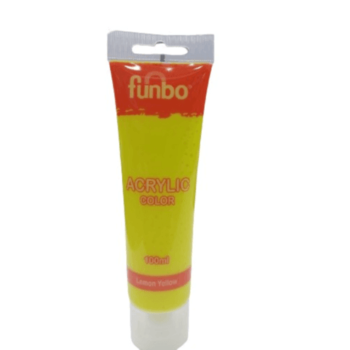 Funbo Acrylic Color Lemon Yellow 100ml