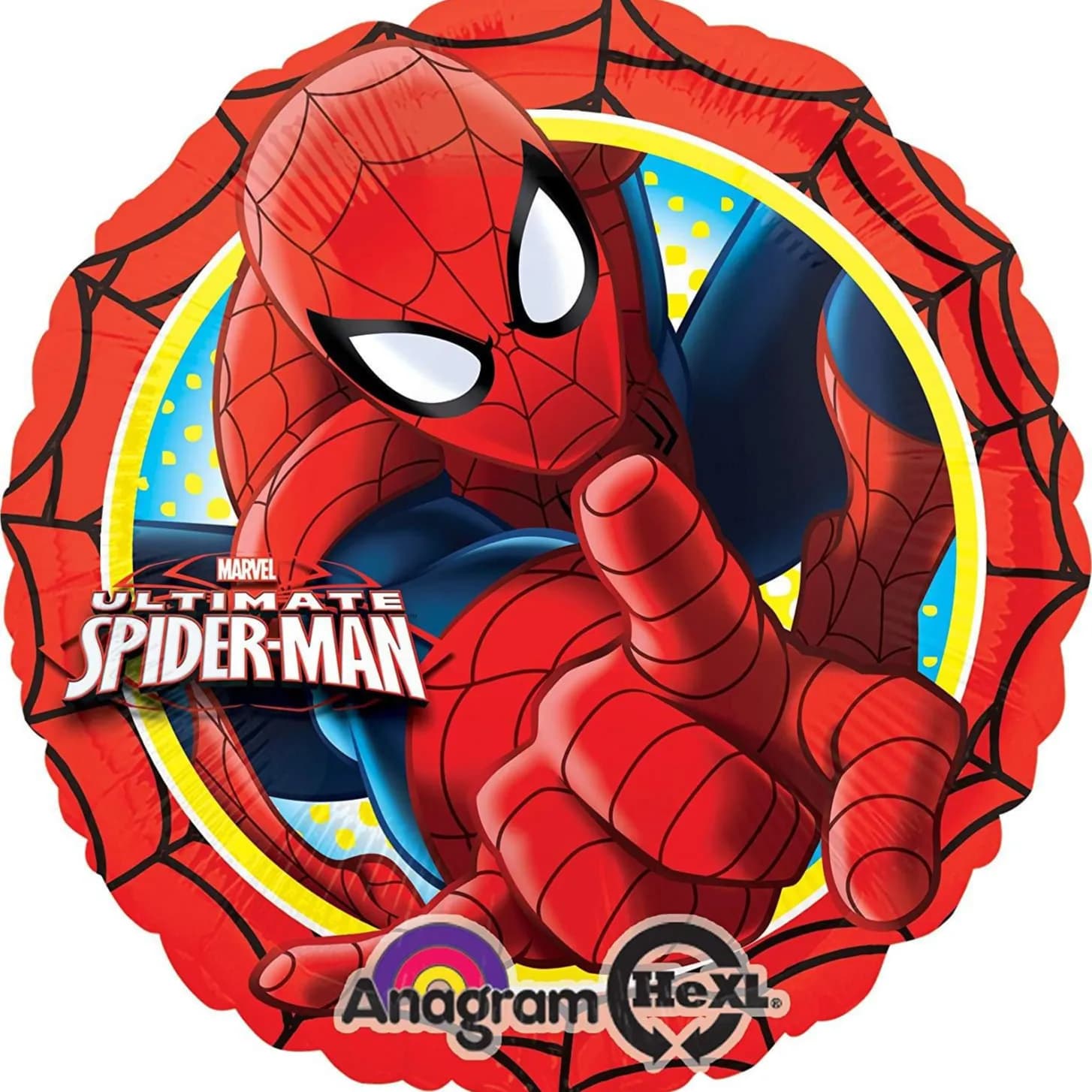 Spider-man Rounded Helium Balloon