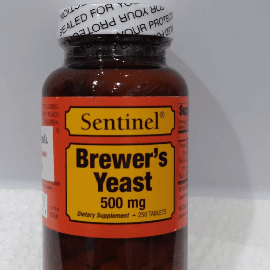 Sentinel Brewers Yeast 500mg 250 Tablets