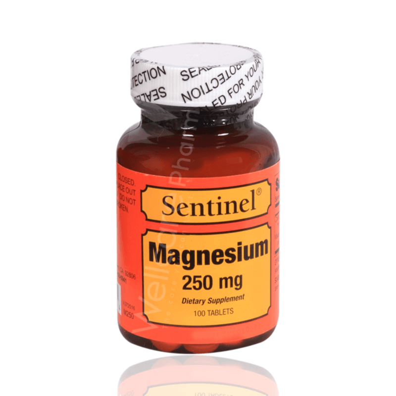 Sentinel Magnesium 250 Mg 100 Tablets