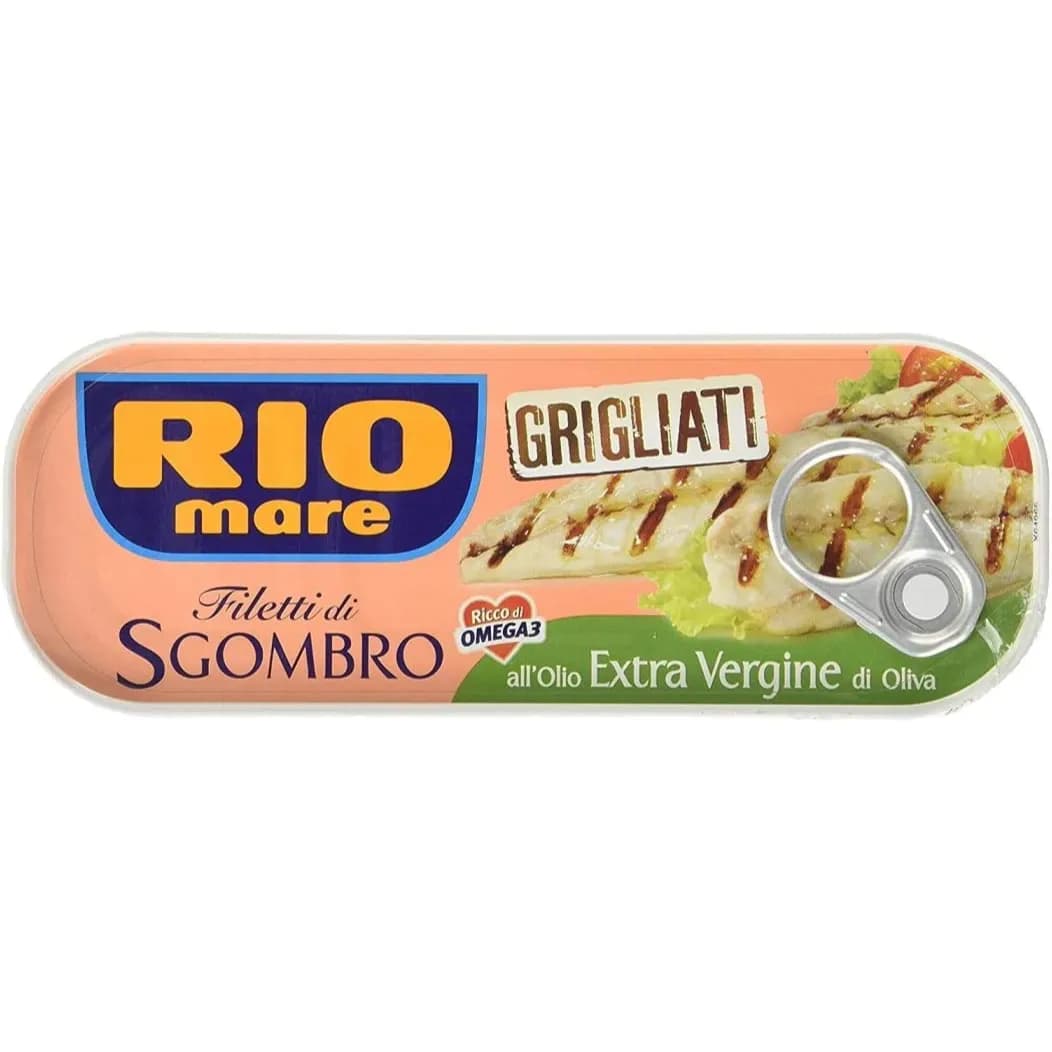 Rio Mare Grilled Mackerel In Extra Virgin Olive Oil 120g