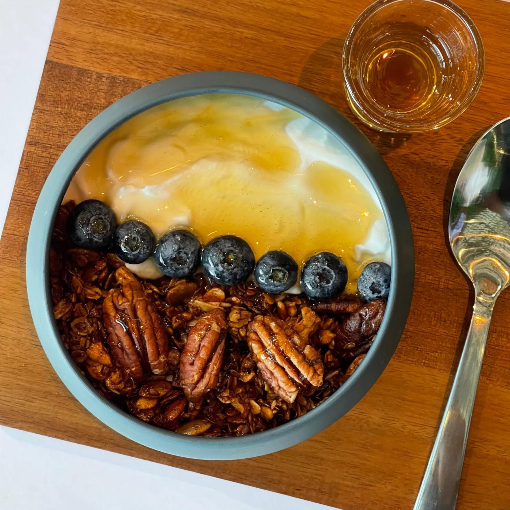 Homemade Granola With Greek Yoghurt