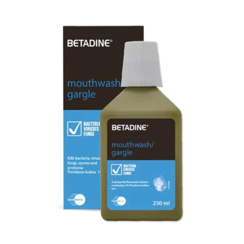 Betadine Mouthwash Gargle 250 Ml