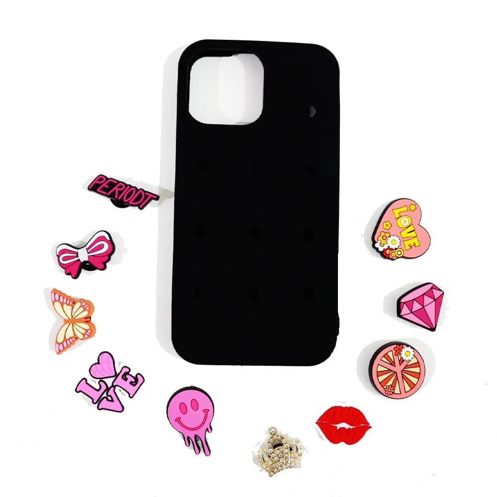 Silicone Phone Case - Black