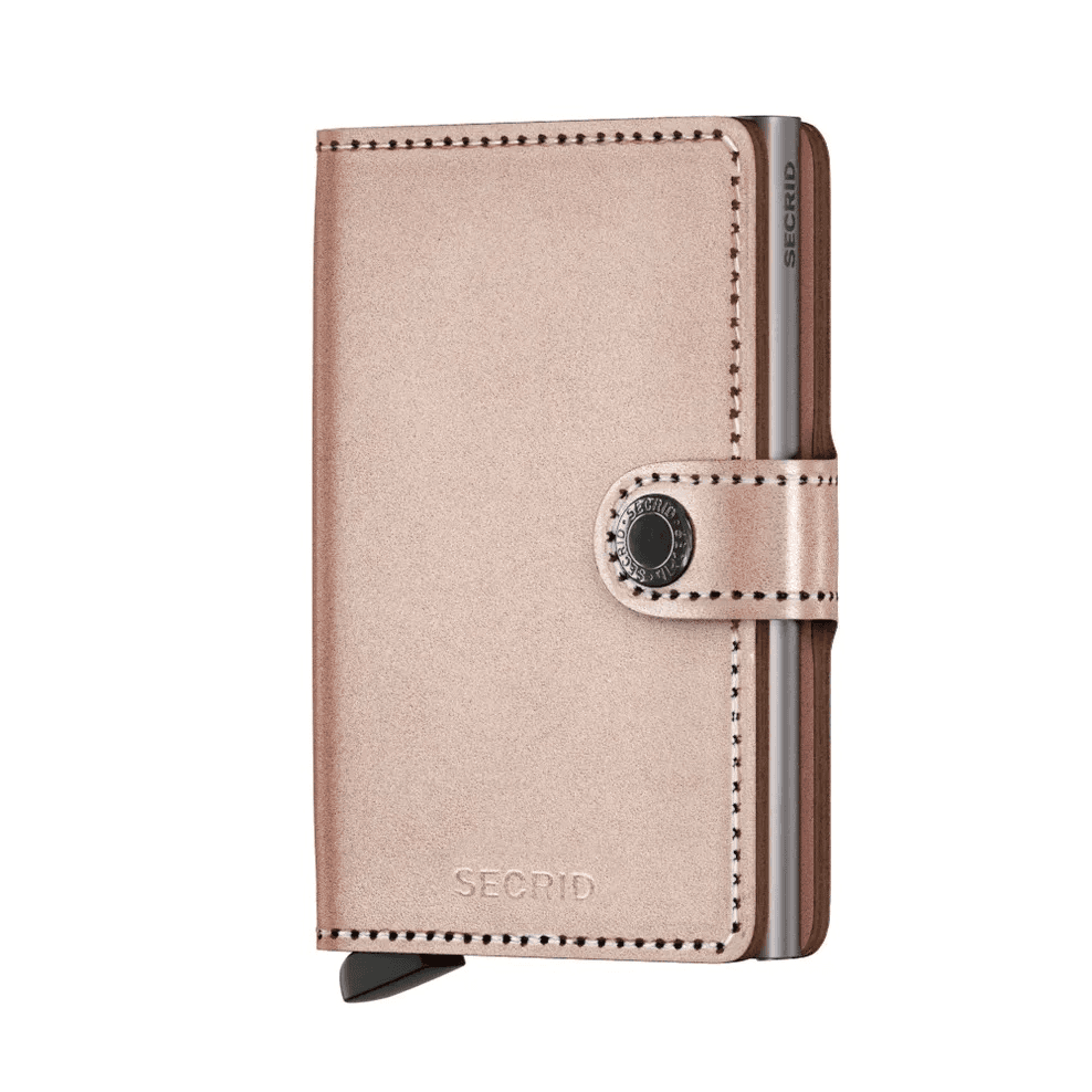 Secrid Miniwallet Metallic Rose