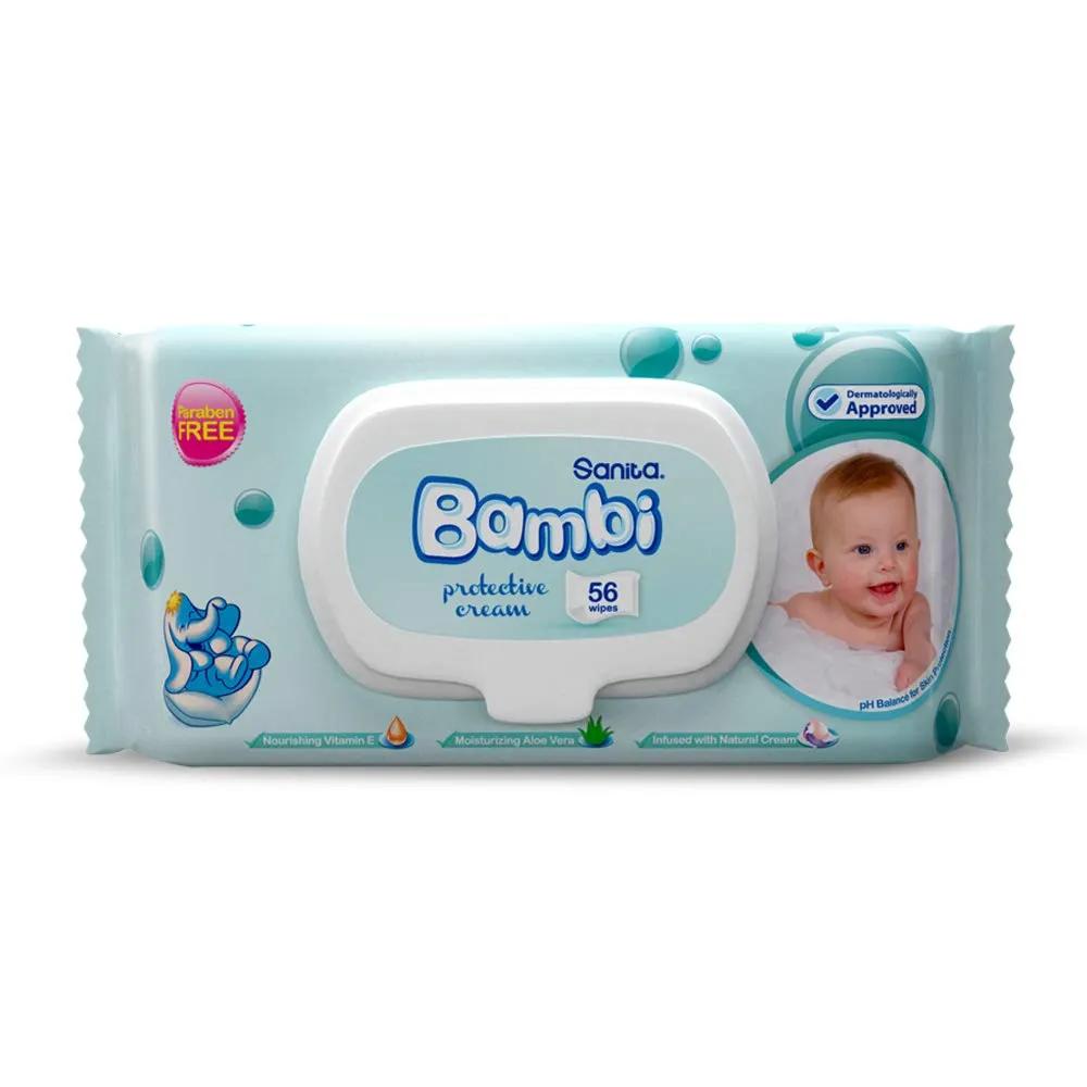 Sanita Bambi Fresh & Clean  56 Wipes