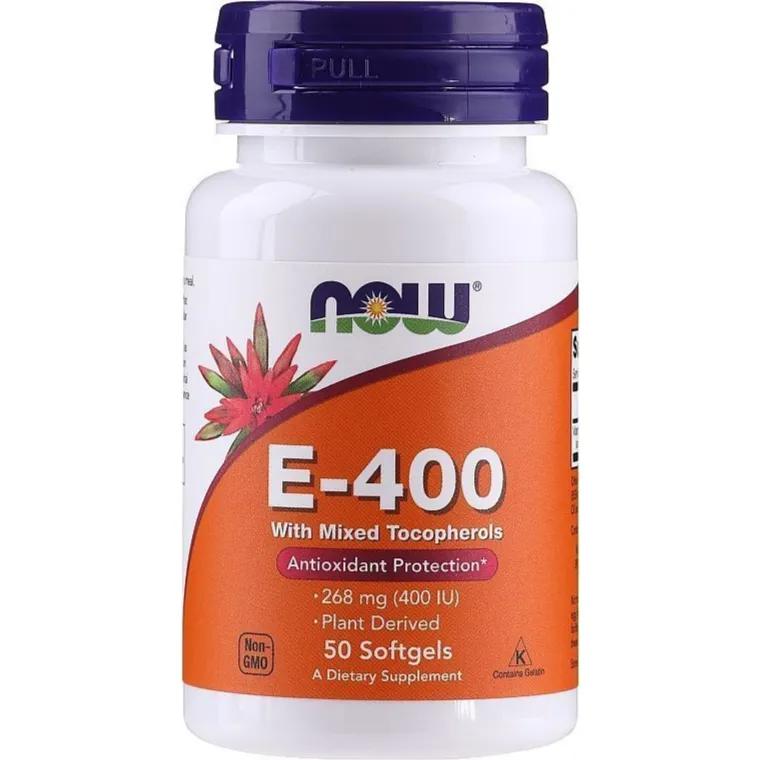 Now E-400 Iu 50 Softgels