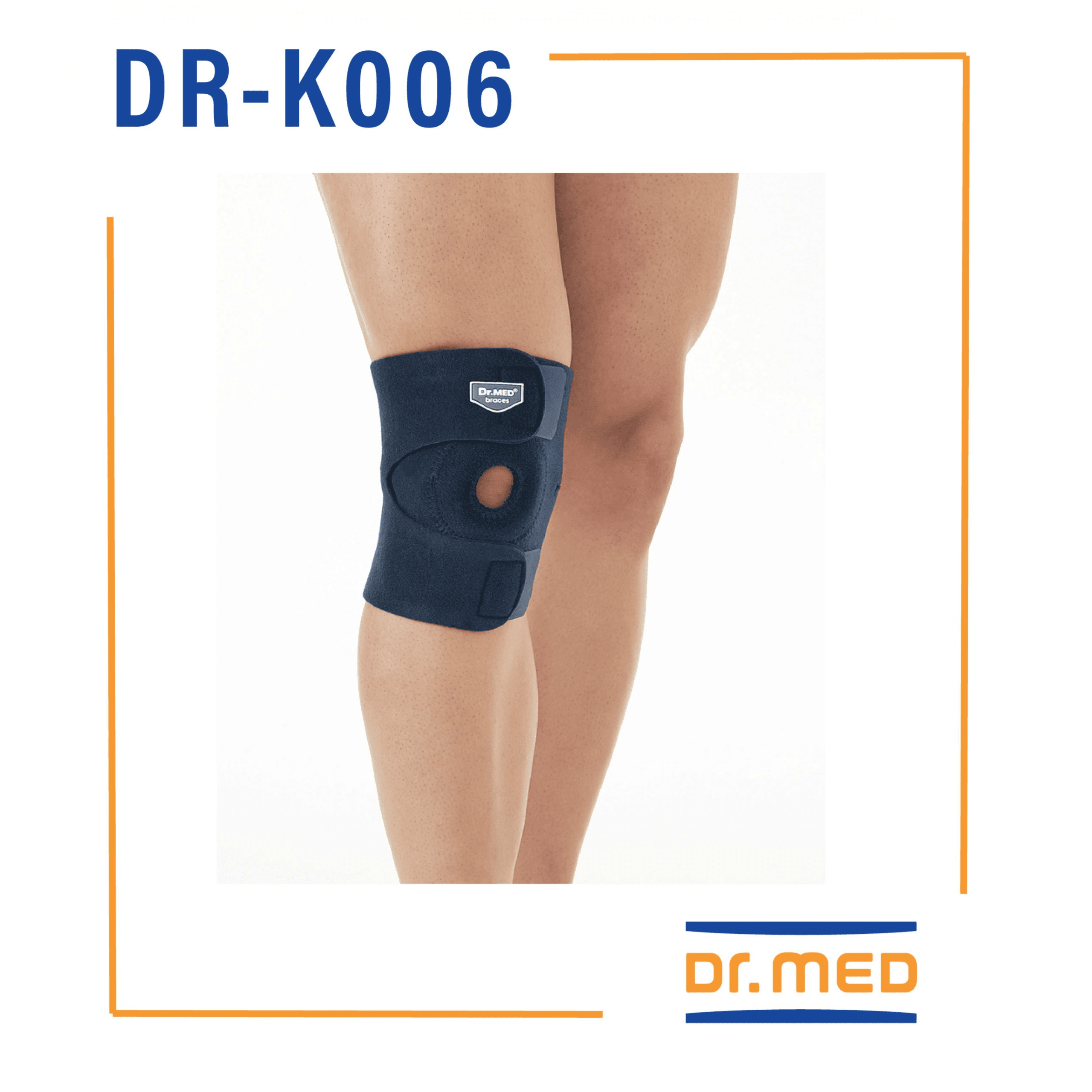 Dr. Med Open Patella Knee Wrap K006