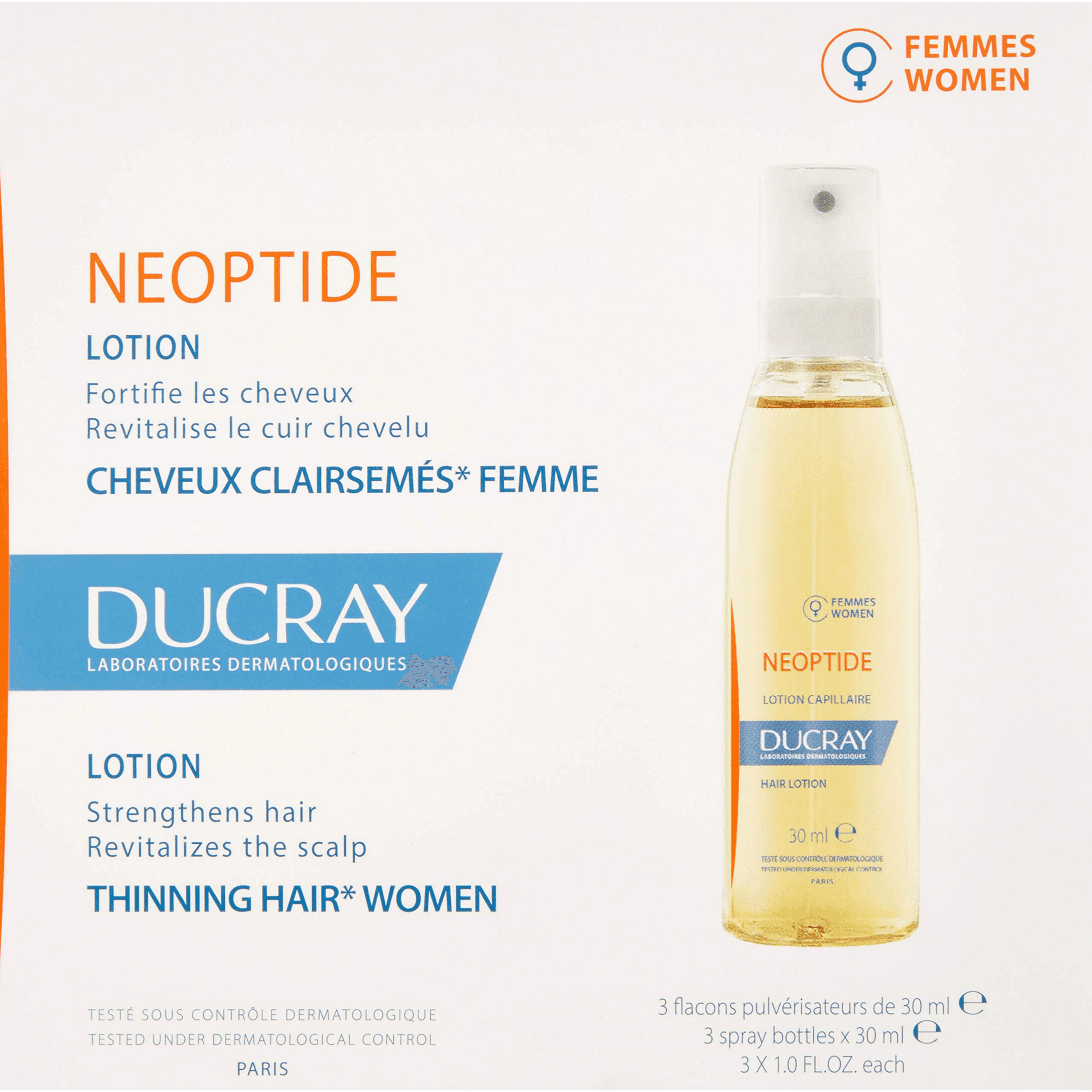 Ducray Neoptide Lotion For Thining Her Women