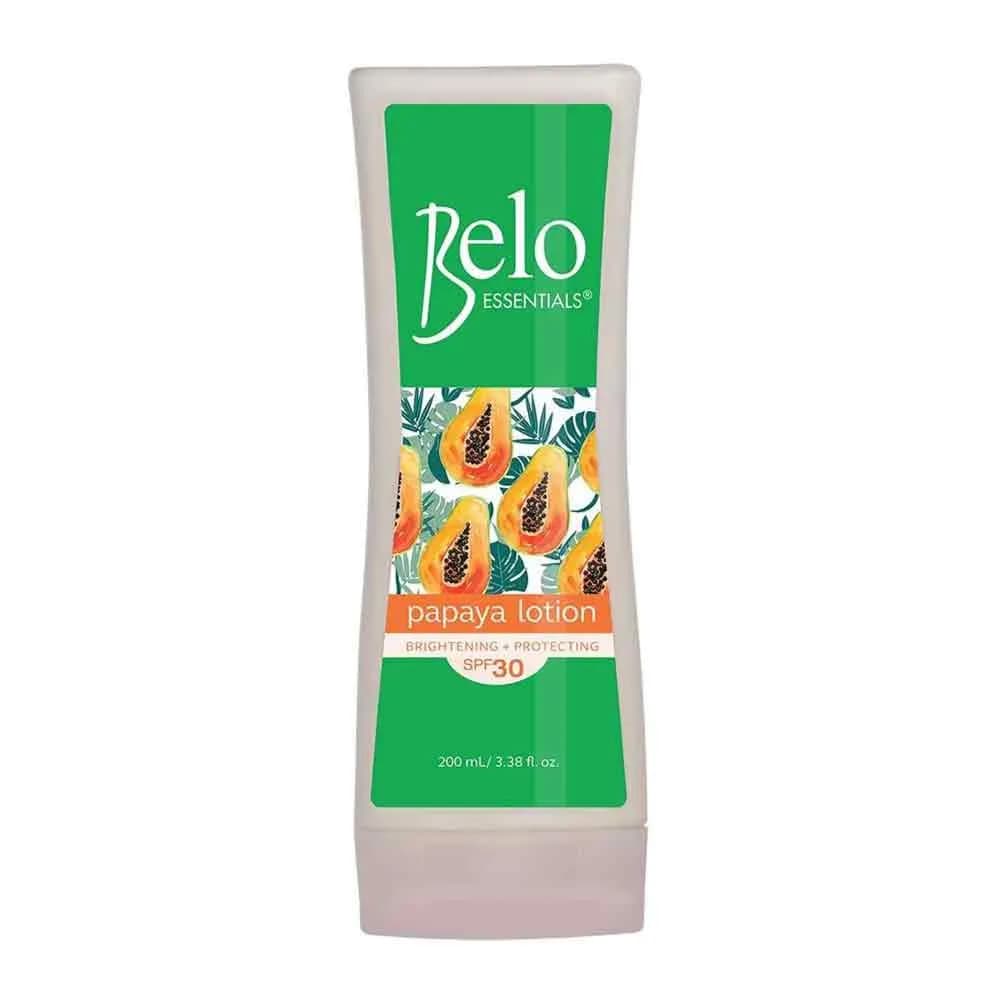 Belo Essentials Papaya Lotion Brightening + Protecting SPF 30 200ml