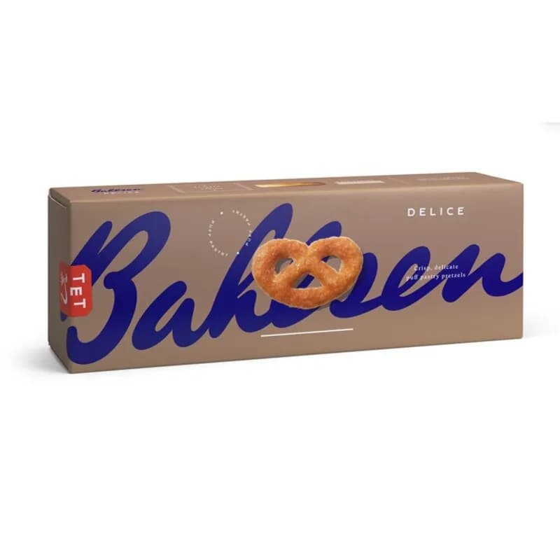 Bahlsen Delice Crisp, Delicate Puff Pastry Pretzels 100g