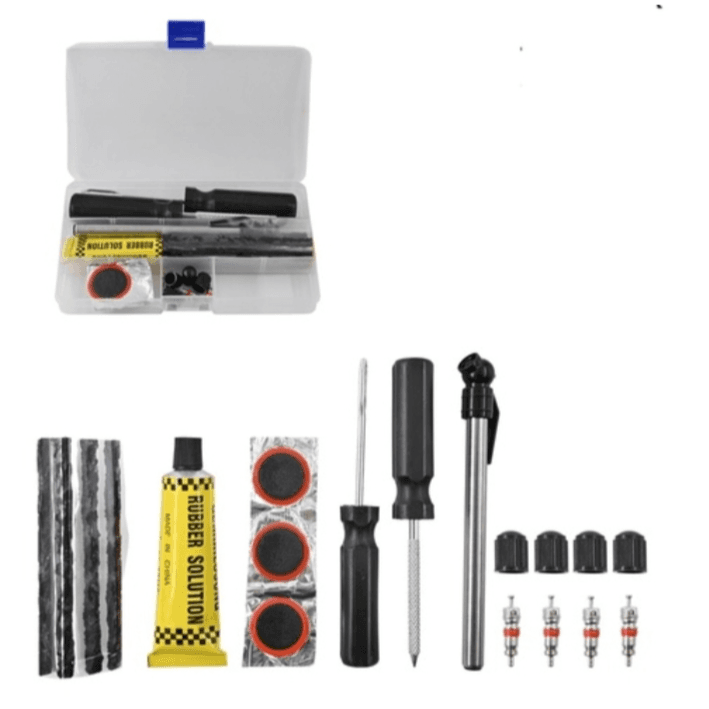 Car Puncture Repair Tools Box