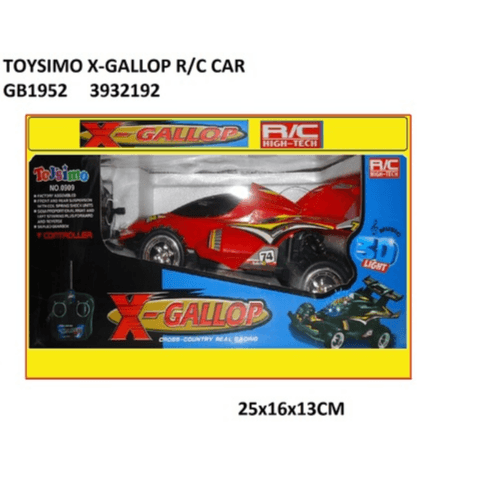 Toysimo X-Gallop R/C Car 0909