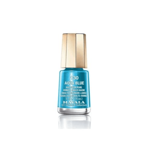 Mavala Aqua Blue Nail Color Polish no.130 5ml